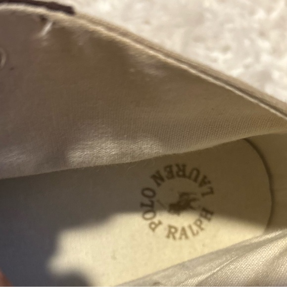 polo Ralph Lauren Chukka Hi Top Polo tan Canvas Sneakers  9.5D main image 7